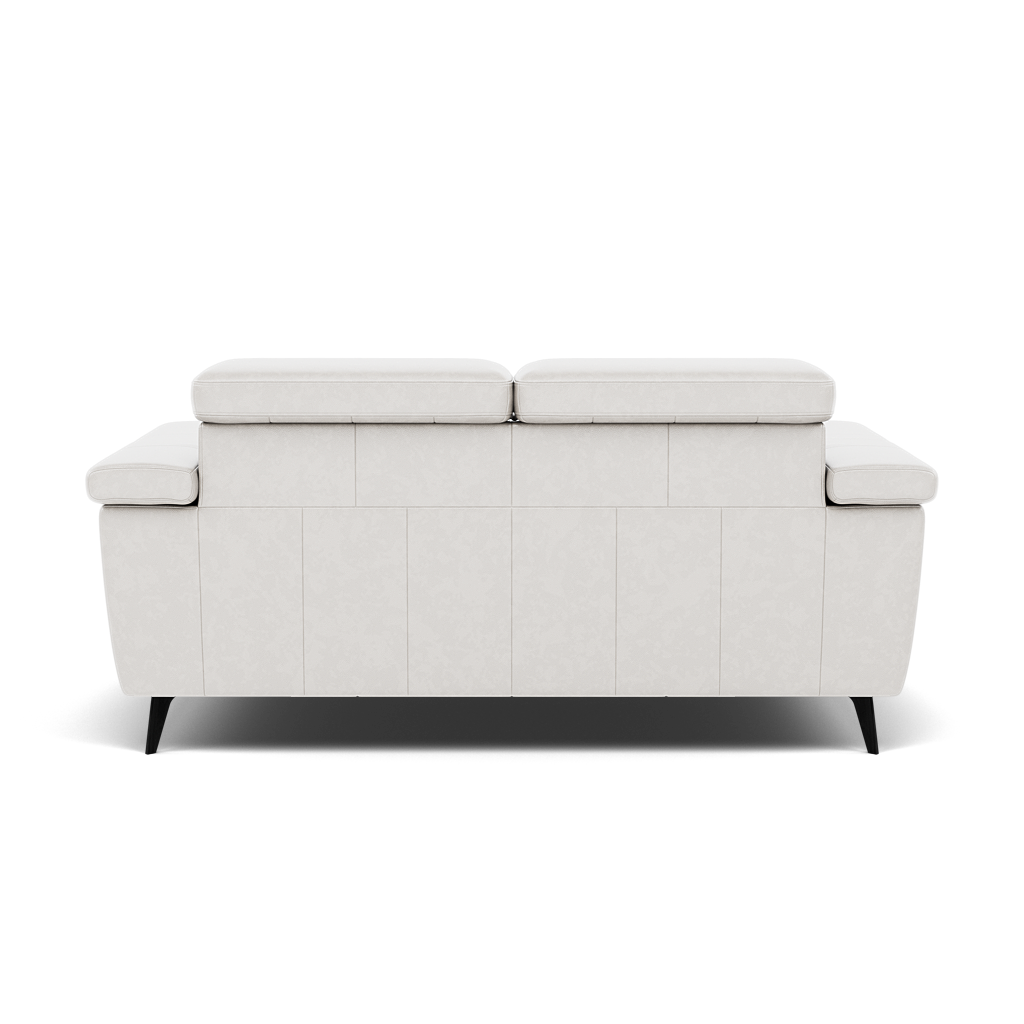 Sparta 2 Seater Recliner Sofa - 2 Str W/ 2 Power Recliner W/ 2 Power Headrest Cat NL/O/S - Power with Power Headrest & USB — O7304 Orlando Quiet Grey, gallery image 2