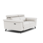 Sparta 2 Seater Recliner Sofa - 2 Str W/ 2 Power Recliner W/ 2 Power Headrest Cat NL/O/S - Power with Power Headrest & USB — O7304 Orlando Quiet Grey, gallery image 1