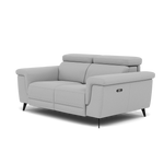 Sparta 2 Seater Recliner Sofa - 2 Str W/ 2 Power Recliner W/ 2 Power Headrest Fabric - Power with Power Headrest & USB — CU9102-5-UK Oxford Silver, gallery image 3
