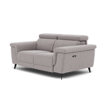 Sparta 2 Seater Recliner Sofa - 2 Str W/ 2 Power Recliner W/ 2 Power Headrest Fabric - Power with Power Headrest & USB — KB-1291-UK Amigo Granite, gallery image 3