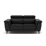 Sparta 2 Seater Recliner Sofa - 2 Str W/ 2 Power Recliner W/ 2 Ratchet Headrest Cat M/S - Power with Manual Headrest 2 Seater Sofas Sterling Home 6 M5657 Melbourne Black