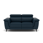 Sparta 2 Seater Recliner Sofa - 2 Str W/ 2 Power Recliner W/ 2 Ratchet Headrest Cat M/S - Power with Manual Headrest 2 Seater Sofas Sterling Home 7 M5661 Melbourne Navy Blue