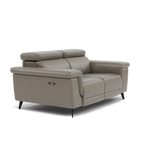 Sparta 2 Seater Recliner Sofa - 2 Str W/ 2 Power Recliner W/ 2 Ratchet Headrest Cat NL/O/S - Power with Manual Headrest — NL5102 New York Cement, gallery image 1