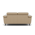 Sparta 2 Seater Recliner Sofa - 2 Str W/ 2 Power Recliner W/ 2 Ratchet Headrest Cat NL/O/S - Power with Manual Headrest — NL5103 New York Sand, gallery image 2