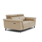 Sparta 2 Seater Recliner Sofa - 2 Str W/ 2 Power Recliner W/ 2 Ratchet Headrest Cat NL/O/S - Power with Manual Headrest — NL5103 New York Sand, gallery image 1