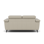 Sparta 2 Seater Recliner Sofa - 2 Str W/ 2 Power Recliner W/ 2 Ratchet Headrest Cat NL/O/S - Power with Manual Headrest — NL5115 New York Light Grey, gallery image 2