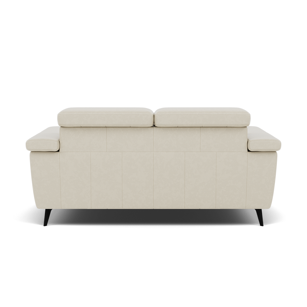 Sparta 2 Seater Recliner Sofa - 2 Str W/ 2 Power Recliner W/ 2 Ratchet Headrest Cat NL/O/S - Power with Manual Headrest — O7015 Oslo Light Grey, gallery image 2