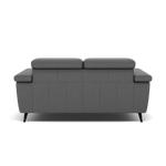 Sparta 2 Seater Recliner Sofa - 2 Str W/ 2 Power Recliner W/ 2 Ratchet Headrest Cat NL/O/S - Power with Manual Headrest — O7300 Orlando Dark Grey, gallery image 2