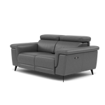 Sparta 2 Seater Recliner Sofa - 2 Str W/ 2 Power Recliner W/ 2 Ratchet Headrest Cat NL/O/S - Power with Manual Headrest — O7300 Orlando Dark Grey, gallery image 3