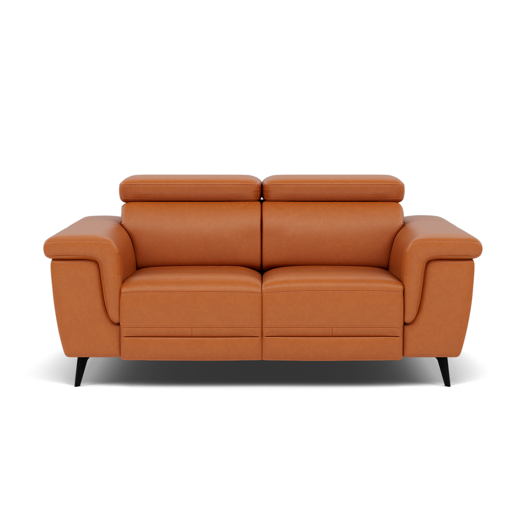 Sparta 2 Seater Recliner Sofa - 2 Str W/ 2 Power Recliner W/ 2 Ratchet Headrest Cat NL/O/S - Power with Manual Headrest 2 Seater Sofas Sterling Home 12 O7303 Orlando Meerkat