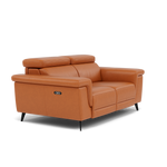 Sparta 2 Seater Recliner Sofa - 2 Str W/ 2 Power Recliner W/ 2 Ratchet Headrest Cat NL/O/S - Power with Manual Headrest — O7303 Orlando Meerkat, gallery image 1