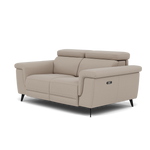Sparta 2 Seater Recliner Sofa - 2 Str W/ 2 Power Recliner W/ 2 Ratchet Headrest Fabric - Power with Manual Headrest — CU9101-5-UK Oxford Beige, gallery image 3