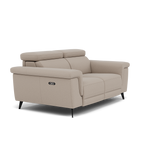 Sparta 2 Seater Recliner Sofa - 2 Str W/ 2 Power Recliner W/ 2 Ratchet Headrest Fabric - Power with Manual Headrest — CU9101-5-UK Oxford Beige, gallery image 1