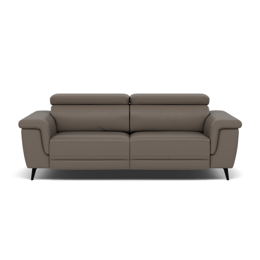 Sparta 3 Seater Recliner Sofa - 3 Str W/ 2 Power Recliner W/ 2 Power Headrest Cat M/S - Power with Power Headrest & USB 3 Seater Sofas Sterling Home 5 M5655 Melbourne Dark Grey