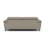 Sparta 3 Seater Recliner Sofa - 3 Str W/ 2 Power Recliner W/ 2 Power Headrest Cat M/S - Power with Power Headrest & USB — M5653 Melbourne Light Grey, gallery image 2