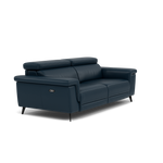 Sparta 3 Seater Recliner Sofa - 3 Str W/ 2 Power Recliner W/ 2 Power Headrest Cat M/S - Power with Power Headrest & USB — M5661 Melbourne Navy Blue, gallery image 1