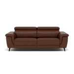 Sparta 3 Seater Recliner Sofa - 3 Str W/ 2 Power Recliner W/ 2 Ratchet Headrest Cat M/S - Power with Manual Headrest 3 Seater Sofas Sterling Home 1 M1595 Monaco Coffee