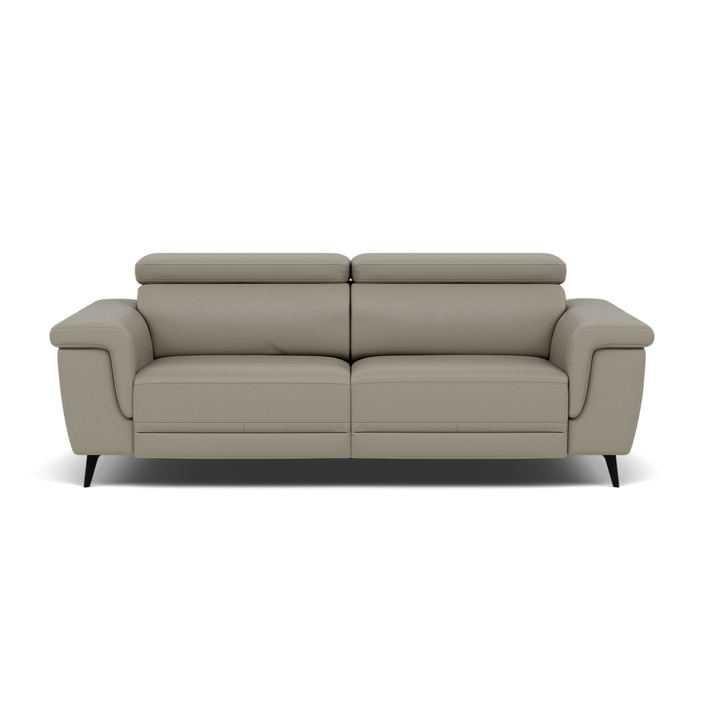 Sparta 3 Seater Recliner Sofa - 3 Str W/ 2 Power Recliner W/ 2 Ratchet Headrest Cat M/S - Power with Manual Headrest 3 Seater Sofas Sterling Home 4 M5653 Melbourne Light Grey