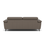 Sparta 3 Seater Recliner Sofa - 3 Str W/ 2 Power Recliner W/ 2 Ratchet Headrest Cat M/S - Power with Manual Headrest — M5655 Melbourne Dark Grey, gallery image 2