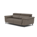 Sparta 3 Seater Recliner Sofa - 3 Str W/ 2 Power Recliner W/ 2 Ratchet Headrest Cat M/S - Power with Manual Headrest — M5655 Melbourne Dark Grey, gallery image 3