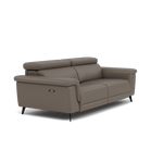 Sparta 3 Seater Recliner Sofa - 3 Str W/ 2 Power Recliner W/ 2 Ratchet Headrest Cat M/S - Power with Manual Headrest — M5655 Melbourne Dark Grey, gallery image 1