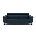 Sparta 3 Seater Recliner Sofa - 3 Str W/ 2 Power Recliner W/ 2 Ratchet Headrest Cat M/S - Power with Manual Headrest 3 Seater Sofas Sterling Home 7 M5661 Melbourne Navy Blue