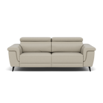 Sparta 3 Seater Recliner Sofa - 3 Str W/ 2 Power Recliner W/ 2 Ratchet Headrest Cat NL/O/S - Power with Manual Headrest 3 Seater Sofas Sterling Home 7 NL5115 New York Light Grey