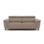 Sparta 3 Seater Recliner Sofa - 3 Str W/ 2 Power Recliner W/ 2 Ratchet Headrest Cat NL/O/S - Power with Manual Headrest 3 Seater Sofas Sterling Home 9 O7023 Oslo Elephant Grey