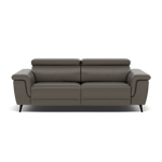 Sparta 3 Seater Recliner Sofa - 3 Str W/ 2 Power Recliner W/ 2 Ratchet Headrest Cat NL/O/S - Power with Manual Headrest 3 Seater Sofas Sterling Home 3 NL5101 New York Anthkacite Grey