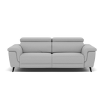 Sparta 3 Seater Recliner Sofa - 3 Str W/ 2 Power Recliner W/ 2 Ratchet Headrest Fabric - Power with Manual Headrest 3 Seater Sofas Sterling Home 7 CU9102-5-UK Oxford Silver