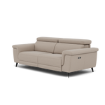 Sparta 3 Seater Recliner Sofa - 3 Str W/ 2 Power Recliner W/ 2 Ratchet Headrest Fabric - Power with Manual Headrest — CU9101-5-UK Oxford Beige, gallery image 3