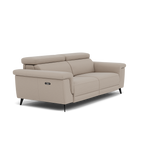 Sparta 3 Seater Recliner Sofa - 3 Str W/ 2 Power Recliner W/ 2 Ratchet Headrest Fabric - Power with Manual Headrest — CU9101-5-UK Oxford Beige, gallery image 1