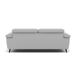 Sparta 3 Seater Recliner Sofa - 3 Str W/ 2 Power Recliner W/ 2 Ratchet Headrest Fabric - Power with Manual Headrest — CU9102-5-UK Oxford Silver, gallery image 2