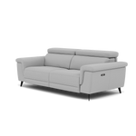 Sparta 3 Seater Recliner Sofa - 3 Str W/ 2 Power Recliner W/ 2 Ratchet Headrest Fabric - Power with Manual Headrest — CU9102-5-UK Oxford Silver, gallery image 3