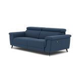 Sparta 3 Seater Recliner Sofa - 3 Str W/ 2 Power Recliner W/ 2 Ratchet Headrest Fabric - Power with Manual Headrest — KB-1290-UK Amigo Navy, gallery image 3