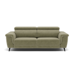 Sparta 3 Seater Recliner Sofa - 3 Str W/ 2 Power Recliner W/ 2 Ratchet Headrest Fabric - Power with Manual Headrest 3 Seater Sofas Sterling Home 12