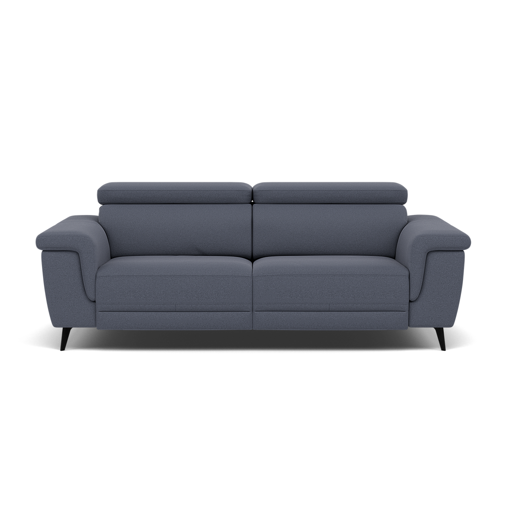Sparta 3 Seater Recliner Sofa - 3 Str W/ 2 Power Recliner W/ 2 Ratchet Headrest Fabric - Power with Manual Headrest 3 Seater Sofas Sterling Home 22