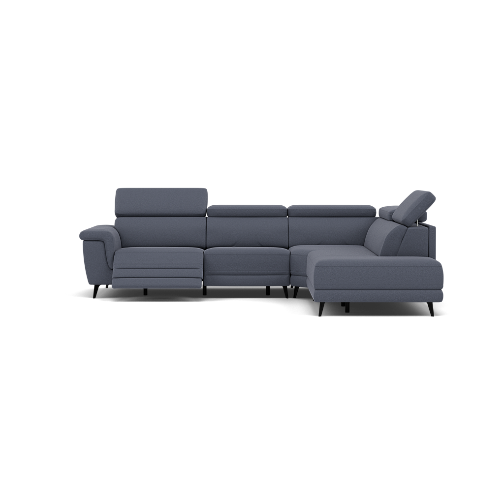 Sparta Corner Recliner Sofa - Combination 1 - Left Hand Facing Sofa Corner Group (One Motor) Fabric - Left Hand Facing - Power with Manual Headrest Corner Sofas Sterling Home 20