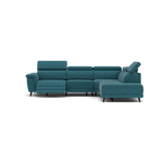 Sparta Corner Recliner Sofa - Combination 1 - Left Hand Facing Sofa Corner Group (One Motor) Fabric - Left Hand Facing - Power with Manual Headrest Corner Sofas Sterling Home 13