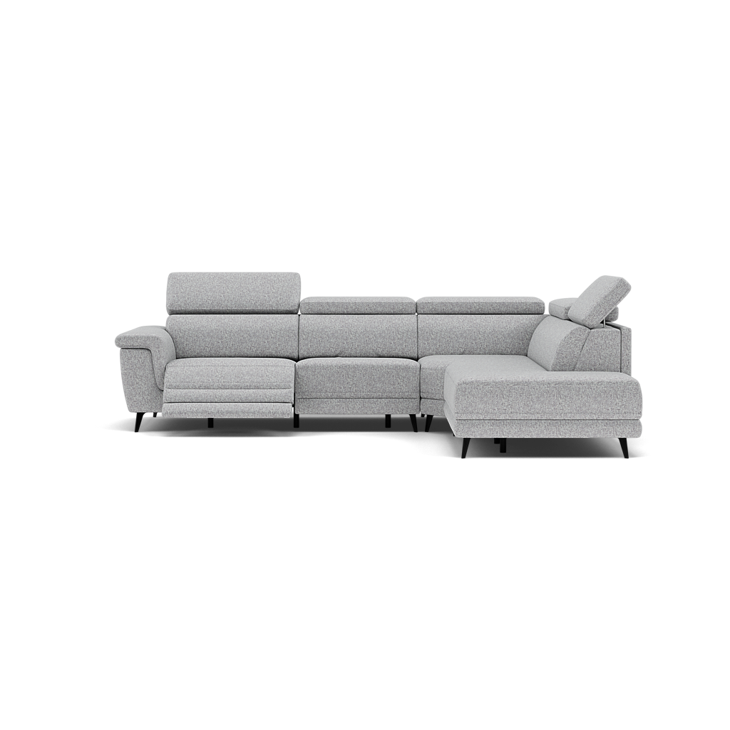 Sparta Corner Recliner Sofa - Combination 1 - Left Hand Facing Sofa Corner Group (One Motor) Fabric - Left Hand Facing - Power with Manual Headrest Corner Sofas Sterling Home 16