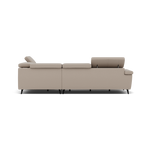 Sparta Corner Recliner Sofa - Combination 1 - Left Hand Facing Sofa Corner Group (One Motor) Fabric - Left Hand Facing - Power with Manual Headrest — CU9101-5-UK Oxford Beige, gallery image 2