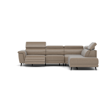 Sparta Corner Recliner Sofa - Combination 4 - Right Hand Facing Sofa Corner Group (Two Motors) Cat NL/O/S - Right Hand Facing - Power with Power Headrest & USB Corner Sofas Sterling Home 9 O7023 Oslo Elephant Grey