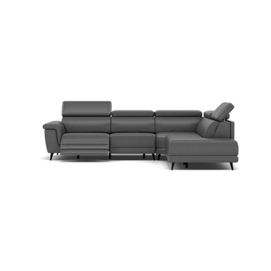 Sparta Corner Recliner Sofa - Combination 4 - Right Hand Facing Sofa Corner Group (Two Motors) Cat NL/O/S - Right Hand Facing - Power with Power Headrest & USB Corner Sofas Sterling Home 10 O7300 Orlando Dark Grey