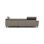 Sparta Corner Recliner Sofa - Combination 4 - Right Hand Facing Sofa Corner Group (Two Motors) Cat NL/O/S - Right Hand Facing - Power with Power Headrest & USB — NL5102 New York Cement, gallery image 2