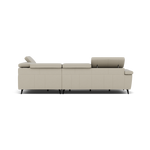 Sparta Corner Recliner Sofa - Combination 4 - Right Hand Facing Sofa Corner Group (Two Motors) Cat NL/O/S - Right Hand Facing - Power with Power Headrest & USB — NL5115 New York Light Grey, gallery image 2