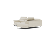 Sparta Corner Recliner Sofa - Combination 4 - Right Hand Facing Sofa Corner Group (Two Motors) Cat NL/O/S - Right Hand Facing - Power with Power Headrest & USB — O7015 Oslo Light Grey, gallery image 3