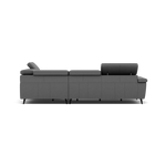 Sparta Corner Recliner Sofa - Combination 4 - Right Hand Facing Sofa Corner Group (Two Motors) Cat NL/O/S - Right Hand Facing - Power with Power Headrest & USB — O7300 Orlando Dark Grey, gallery image 2