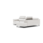 Sparta Corner Recliner Sofa - Combination 4 - Right Hand Facing Sofa Corner Group (Two Motors) Cat NL/O/S - Right Hand Facing - Power with Power Headrest & USB — O7304 Orlando Quiet Grey, gallery image 3