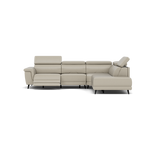 Sparta Corner Recliner Sofa - Combination 4 - Right Hand Facing Sofa Corner Group (Two Motors) Cat NL/O/S - Right Hand Facing - Power with Power Headrest & USB Corner Sofas Sterling Home 7 NL5115 New York Light Grey