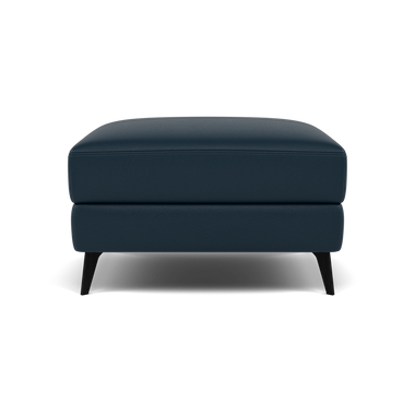 Sparta Footstool - Ottoman Cat M/S Footstools Sterling Home 7 M5661 Melbourne Navy Blue